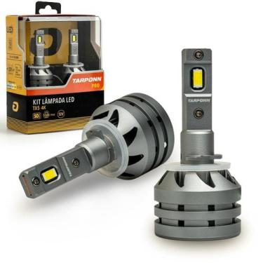 Imagem de Kit Lâmpada Led Tx5 Pro H27 50W 11000 Lumens 4000K Tarponn