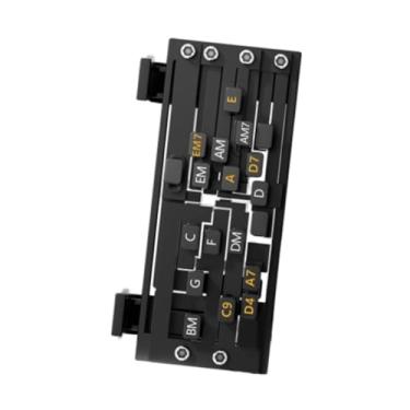 Imagem de MERIGLARE Ferramenta de auxílio para guitarra, ferramenta de treinamento para iniciantes, presente, dispositivo portátil de auxílio para teclado, para prática