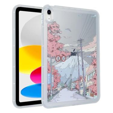 Imagem de UUcovers Capa para Apple iPad (A16) 11ª geração 11 polegadas 2025 e iPad 10ª geração tablet 10,9 polegadas 2022, fosco translúcido, transparente, leve, capa traseira de TPU macio, capa à prova de