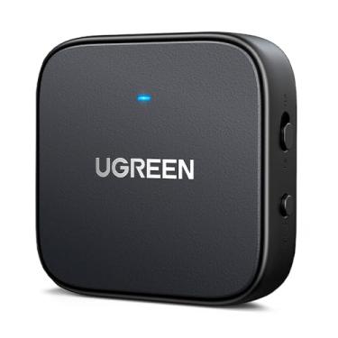 Imagem de Transmissor Receptor Áudio Bluetooth 2 em 1 Preto, Conectividade Sem Fio Versátil e Eficiente para Todos os Seus Dispositivos de Áudio