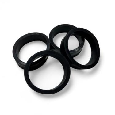 Imagem de 4 Pack of 1-1/2" Standard Size PerfectPlay Silicone Black Flipper Rings for Most Pinball Machines