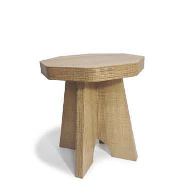 Imagem de Banco de Madeira em MDF Decorativo 25x22cm