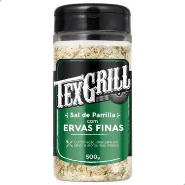 Imagem de Sal de Parrilha Parrilla Com Ervas Finas Texgrill Pote 500g Para Churr