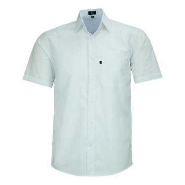 Imagem de Camisa Social Masculina Manga Curta Lbl Com Bolso Passa Fácil 3034, Br