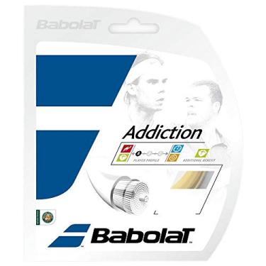 Imagem de Babolat Unissex - Conjunto de cordas Addixon adulto 12 m Nude Tennis String 1,30