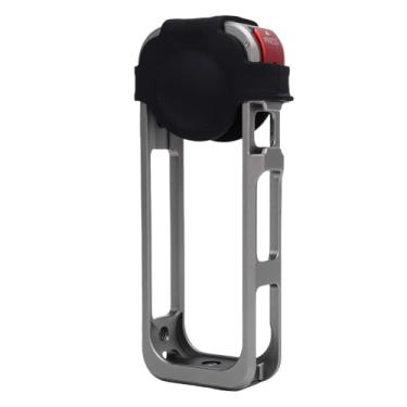 Imagem de Yunseity Para a Moldura de Gaiola da Câmera 360 X5, Fáceis de Travamento de Travamento Rápido Caixa de Proteção de Liga de Alumínio Com Montagem Magnética Inferior, Orifício de Parafuso