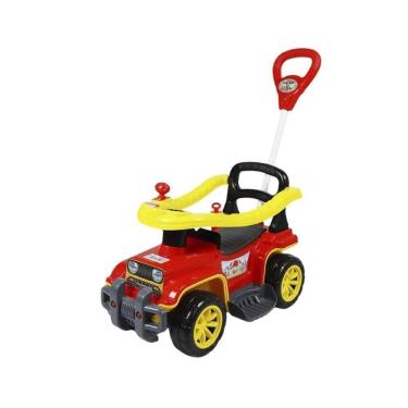 Imagem de Carrinho De Passeio Infantil Jip Jip Bombeiro Alça Segurança