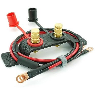 Imagem de UTV – Kit de relocação de terminais de bateria de partida para carro, ferramenta de carregamento remoto, terminais de jump, funciona para UTV, ATV, carro, caminhões, trailer, trator, cortador de grama