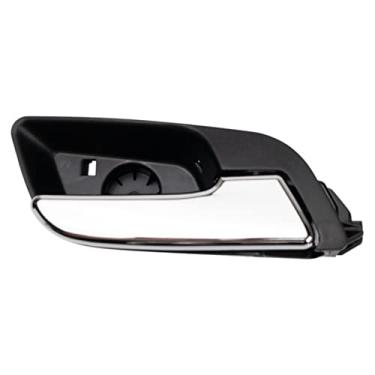 Imagem de TRQ Maçaneta de porta interna dianteira direita compatível com Chevrolet 2010-2019 2010-2017 GMC