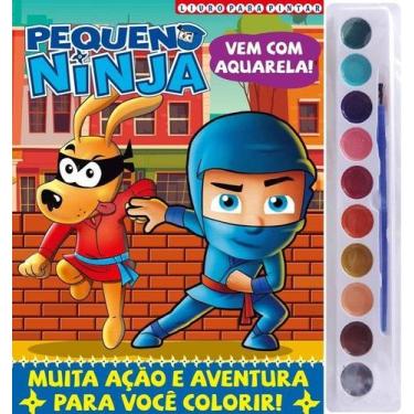 Imagem de Livro - Pequeno Ninja livro para pintar