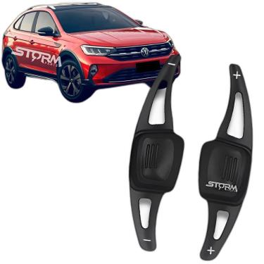 Imagem de Paddle Shift Vw Nivus Extensor Borboleta Volante Automático