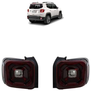 Imagem de Lanterna Traseira Renegade 2019 A 2021 Bicolor LED - Automotive Import
