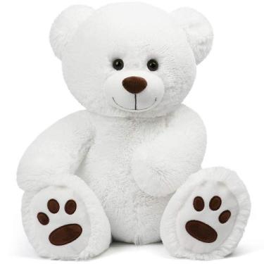 Imagem de Teddy Bear LotFancy Stuffed Animal de 50 cm, brinquedo de pelúcia bran