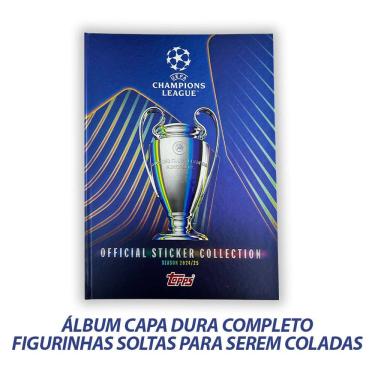 Imagem de Álbum Capa Dura Uefa Champions League 2024/2025 - Completo - FIGURINHAS SOLTAS PARA SEREM COLADAS