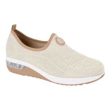 Imagem de Tênis Feminino Modare Slip On UltraConforto, Off white, 35