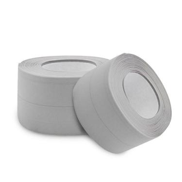 Imagem de Fita De Vedação Adesiva Porta Janela Protetor 3 Metros X 3,5cm Cinza