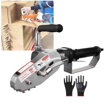 Imagem de CHONGHAN Ferramenta De Corte De PapelãO Ondulado, Descascador De ResíDuos De PapelãO, MáQuina De RemoçãO De Sobras De Caixas De Papel, MáQuina De Decapagem De Papel Industrial De 4500 Rpm/4800 Rpm