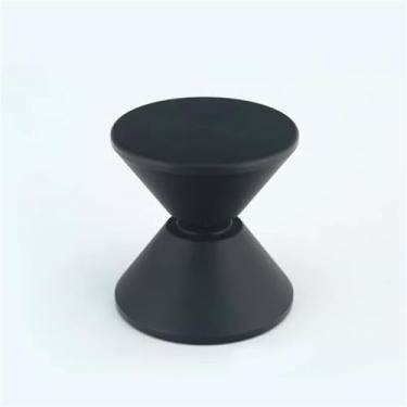 Imagem de peça de aço inoxidável para porta de vidro de banheiro, porta de correr de cozinha, armário de exposição circular com fu