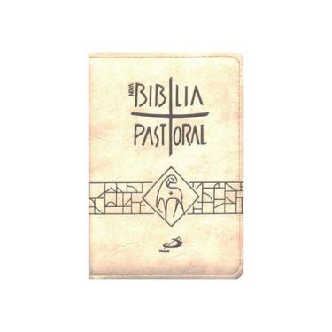 Imagem de Bíblia Nova Pastoral Pequena Bolso Capa Zíper Editora Paulus Livro Com
