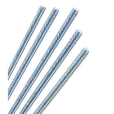 Imagem de Barra Roscada Polida Unc 1/2 X 1 Metro Rosca De 13 Fios - JOMARCA