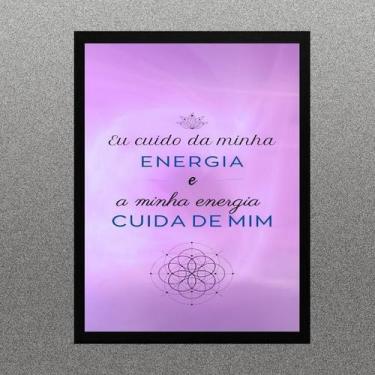 Imagem de Quadro Lei Da Atração - Energia 33X24Cm - Quadros On-Line