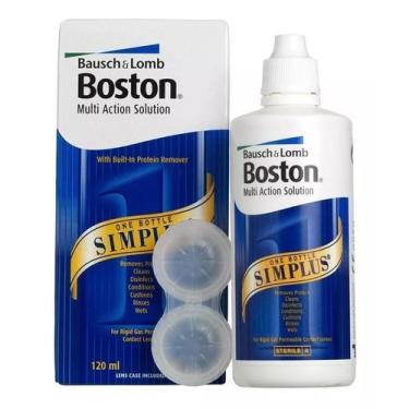 Imagem de Boston Simplus 120Ml Lentes De Contato Permeáveis A Gases