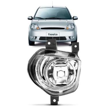 Imagem de Farol Milha Auxiliar Neblina Supercharger Fiesta 2003 2004 2005 2006 -