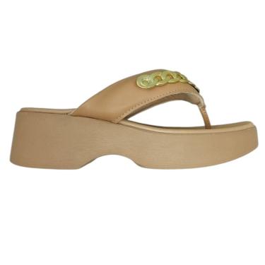 Imagem de Tamanco Feminino De Dedo Moleca Corrente Conforto 5503.117