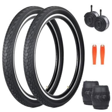 Imagem de ZUKKA Pneu de substituição dobrável de 66 x 5,5 cm, pneus de bicicleta de alto desempenho, pneus de alta densidade para mountain bike BMX Bike Commuter Bike