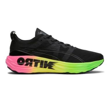 Imagem de PUMA Foreverrun Nitro Futrograde, Preto/Verde, 43