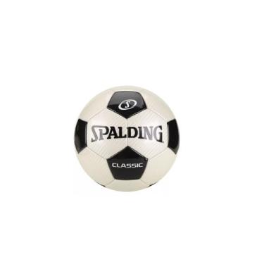 Imagem de Bola de futebol Spalding Classic 5 preta - Lightbek Official Store