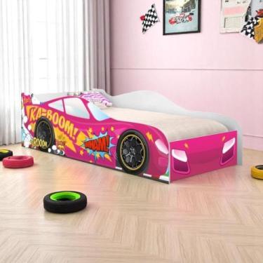 Imagem de Cama Infantil Glow Faísca Sport Infantil Rosa - CASA H