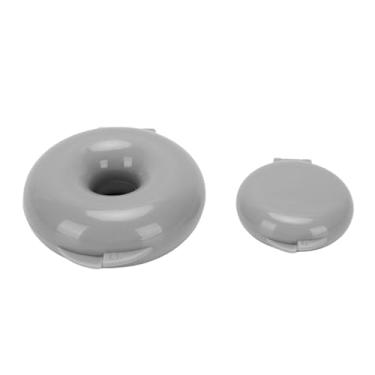 Imagem de HEEPDD 2pcs Donut Cake Pop Mold, Tamanhos Uniformes de Modelagem Sem Esforço Molde de Plástico de Grau Alimentar para Padarias Festas Casamentos Criativos Em Casa Assar (GRAY)