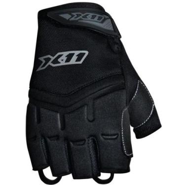 Imagem de Luva x11 fit x masculina meio dedo