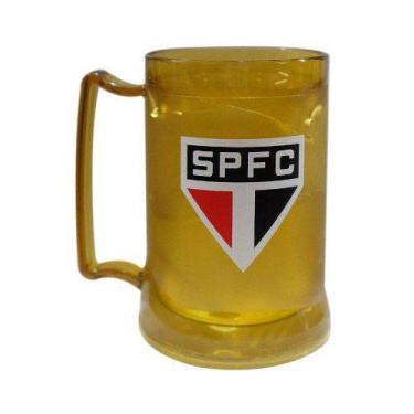 Imagem de Caneca Gel Chopp Dourada - São Paulo - TATUAPE BRINDES