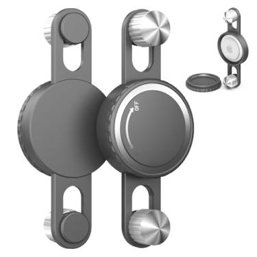 Imagem de TUDIOW Suporte de capa à prova d'água compatível com Airtag, design rosqueado durável para raios de bicicleta, proteção total, antiperda, seguro à prova de choque, rastreador GPS para rodas de