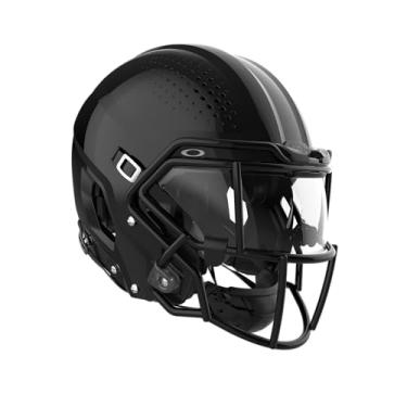 Imagem de VICIS Capacete de futebol ZERO2 Youth Elite, preto brilhante moldado, pequeno/médio, máscara facial SO-212E