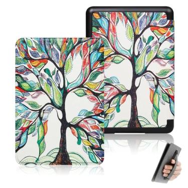 Imagem de GUKSRASO Capa para Kindle Paperwhite 11ª Geração/Signature Edition (6.8", Modelo: M2L3EK/M2L4EK) - Feito de Material à Prova D'água, com Suspensão Automática, Alça de Mão