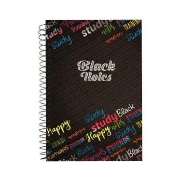 Imagem de Caderno Colegial Kit Espiral 80 Folhas Black Notes 681085