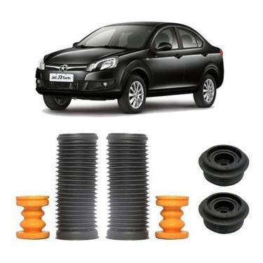 Imagem de Kit Batente Suspensão Traseira Jac J3 Turin 2011 2012 2013