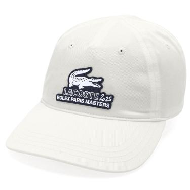 Imagem de Boné Lacoste Rolex Paris Masters Edition Branco-M