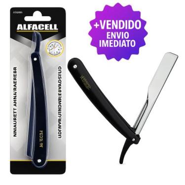 Imagem de Navalhete Para Barbear Profissional Corte Navalha Barba Barbeiro de In