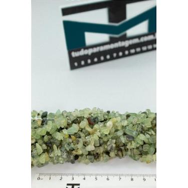 Imagem de Fio de Cascalho de Ágata Verde Natural - 80 cm - no-brand