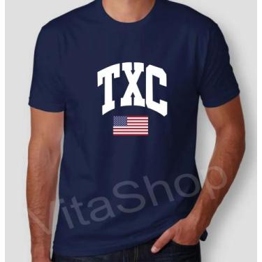 Imagem de Camiseta Texas Country Camisa unissex, Azul marinho, GG