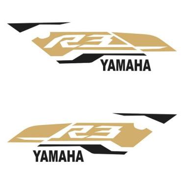 Imagem de Adesivo Protetor Tank Pad Yamaha YZF R3 2016 Lateral - Cromo Sign
