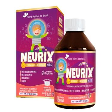 Imagem de Neurix Kids 150ml  Suplemento Infantil Líquido com Vitaminas e Minerai