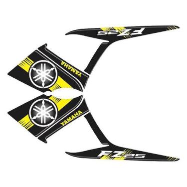 Imagem de Adesivo Protetor Tank Pad Resinado Compatível com Motocicletas de 2017