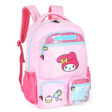 Imagem de Mochila de Costas Amigos Hello Kitty Cinnamoroll My Melody-Feminino