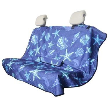 Imagem de Zinytrae Capa protetora de banco traseiro para cães e crianças, capa universal impermeável para banco traseiro para carro, caminhão, van e SUV, capas de carro laváveis na máquina (1 peça de assento