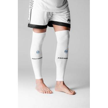 Imagem de Canelito Prosocks Armor Grêmio - Meia Oficial Licenciada, Branco